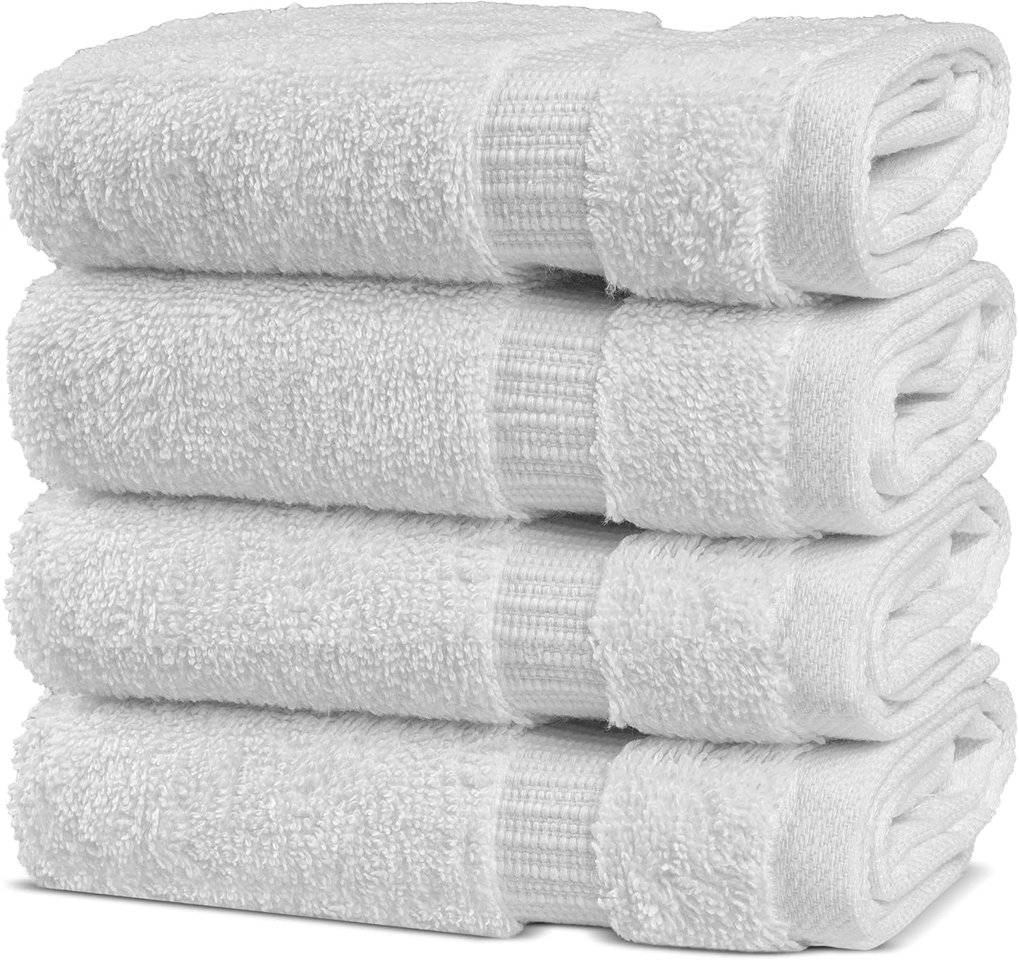 Chakir Turkish Linens | Hotel & Spa Quality 100% Cotton Premium Turkish Towels | Soft & Absorbent (4-Piece Bath Towels, Dark Gray)