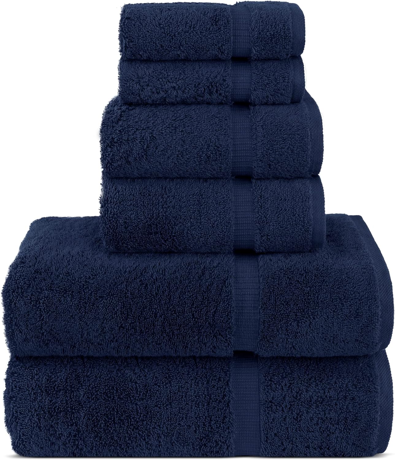 Chakir Turkish Linens | Hotel & Spa Quality 100% Cotton Premium Turkish Towels | Soft & Absorbent (4-Piece Bath Towels, Dark Gray)