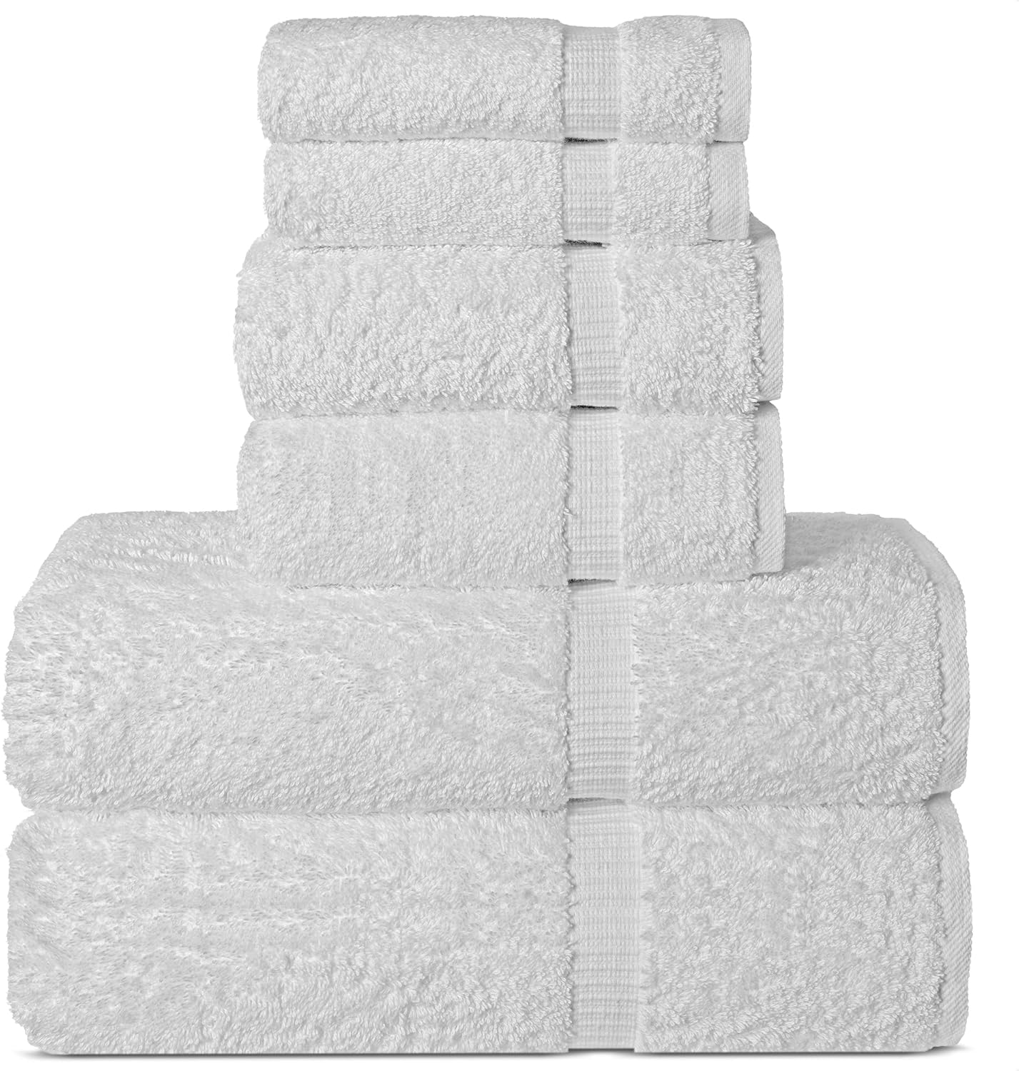 Chakir Turkish Linens | Hotel & Spa Quality 100% Cotton Premium Turkish Towels | Soft & Absorbent (4-Piece Bath Towels, Dark Gray)