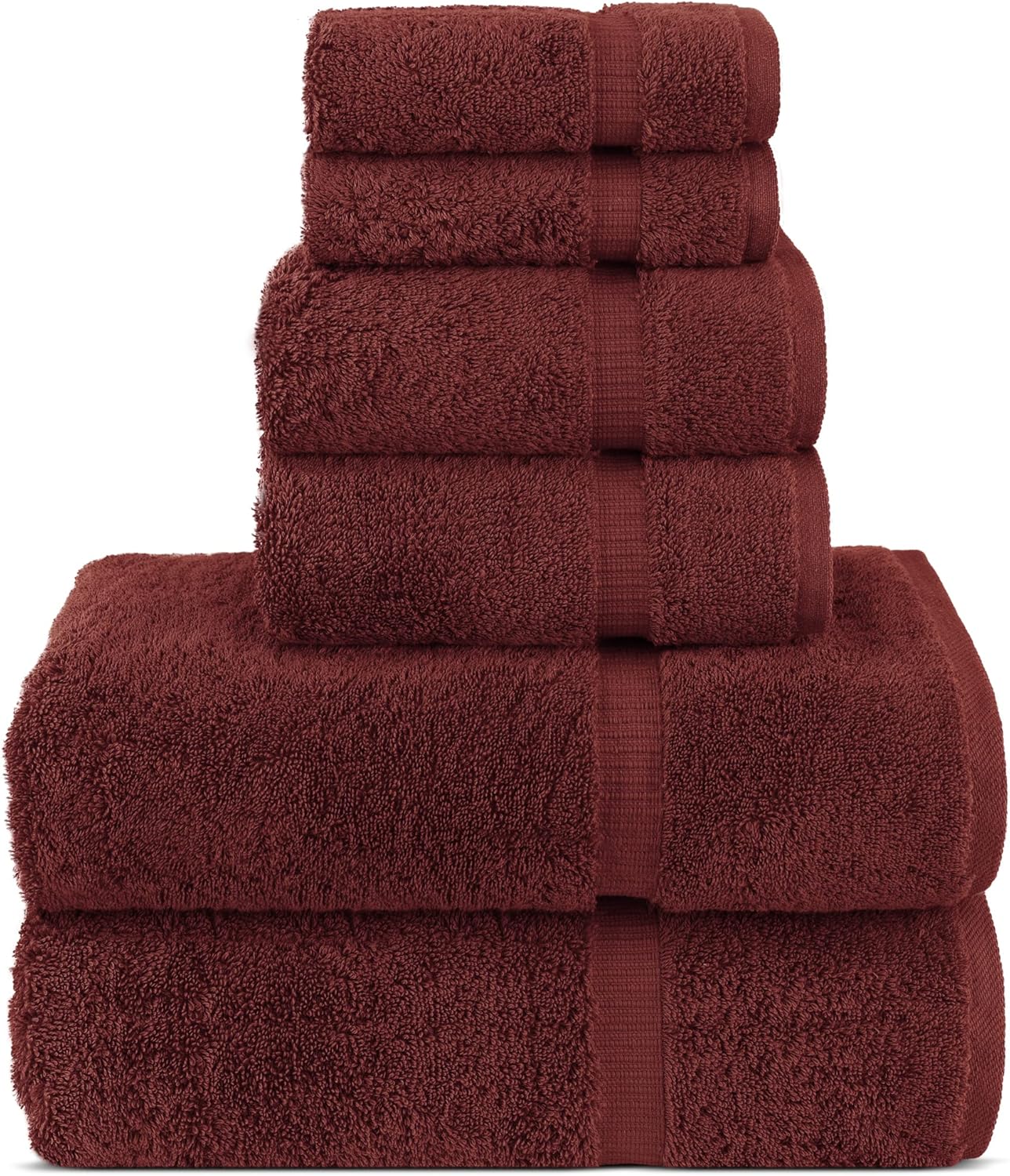 Chakir Turkish Linens | Hotel & Spa Quality 100% Cotton Premium Turkish Towels | Soft & Absorbent (4-Piece Bath Towels, Dark Gray)