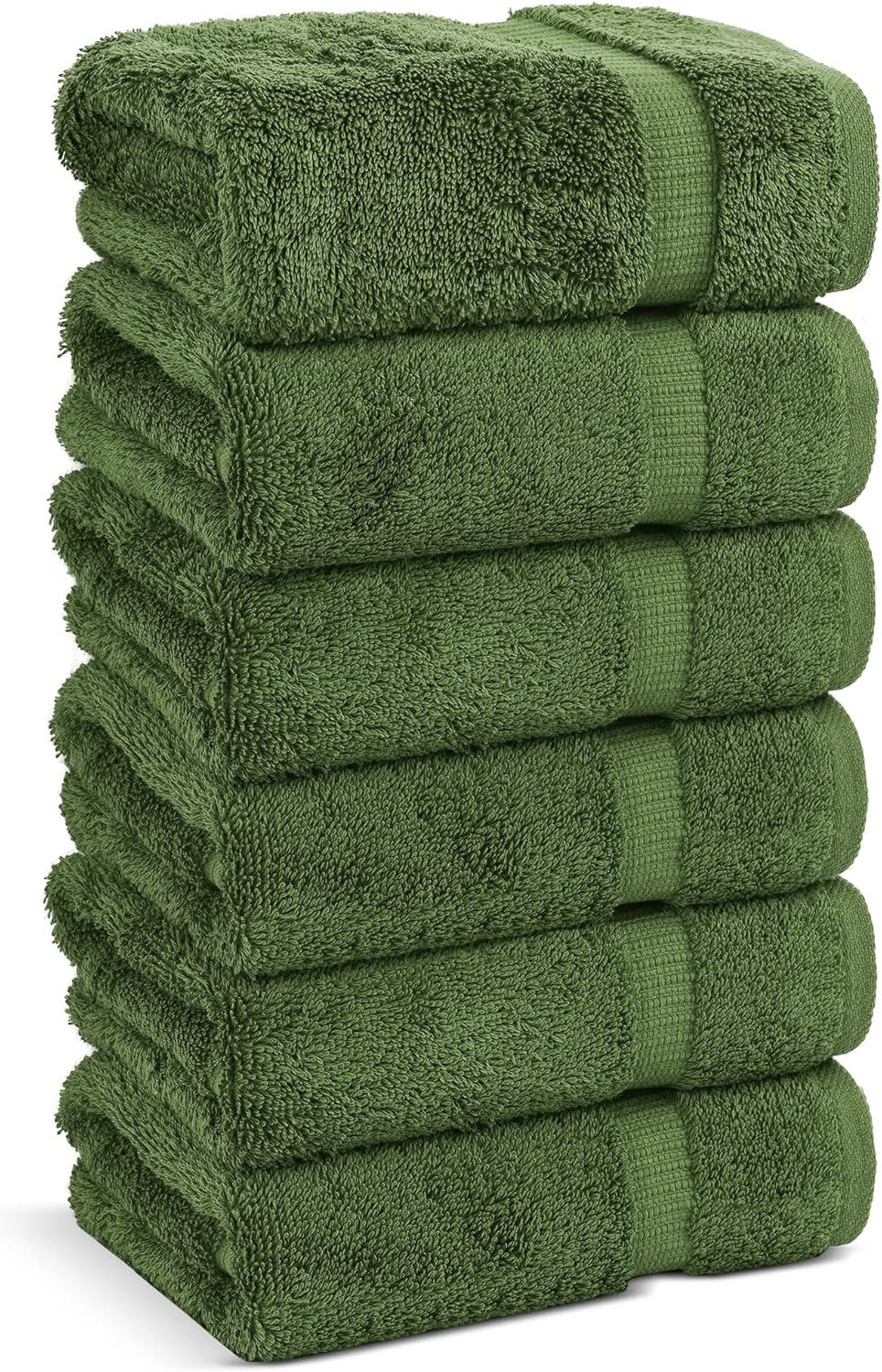 Chakir Turkish Linens | Hotel & Spa Quality 100% Cotton Premium Turkish Towels | Soft & Absorbent (4-Piece Bath Towels, Dark Gray)