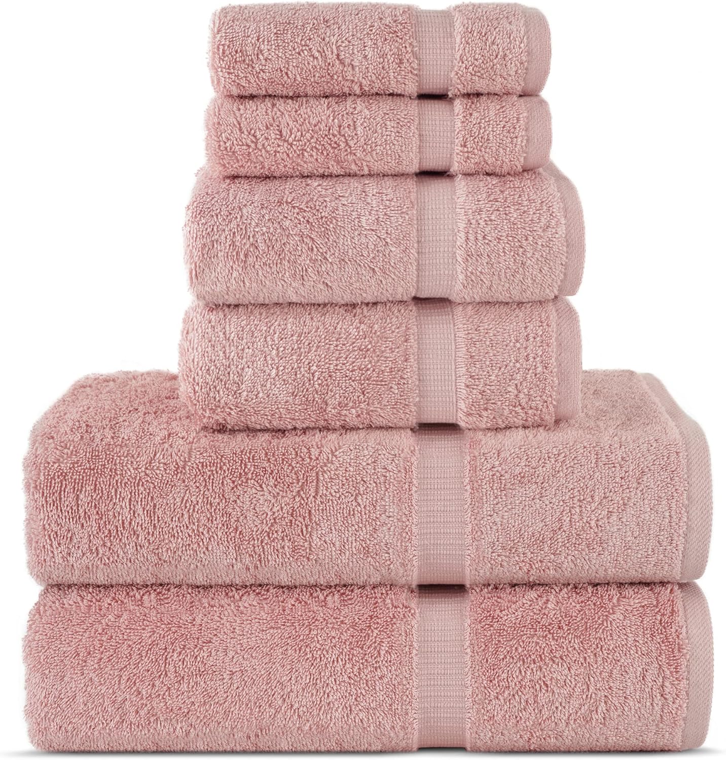 Chakir Turkish Linens | Hotel & Spa Quality 100% Cotton Premium Turkish Towels | Soft & Absorbent (4-Piece Bath Towels, Dark Gray)