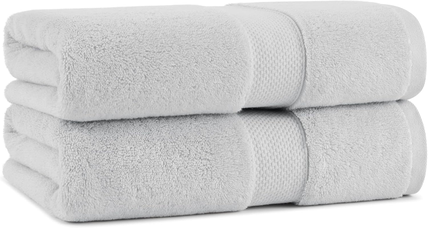 Aston & Arden Egyptian Wash Cloths - Pack of 6 - Oversized Ultra Soft Thick & Absorbent, 100% Ringspun Egyptian Cotton Bathroom Towel for Spa, Hotel, 600 GSM, 13 x 13 in, Pink