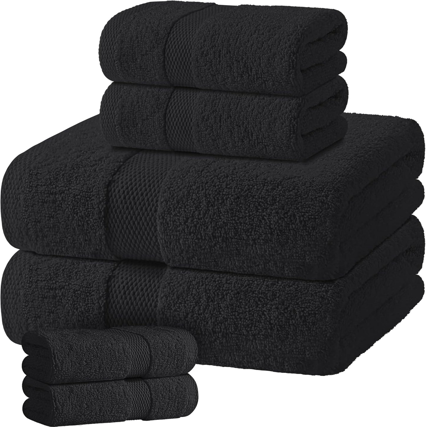 Wealuxe White Hand Towels for Bathroom [12 Pack] Cotton Hand Towel Bulk for Gym, Kitchen and Spa, 16x27 Inches Soft Highly Absorbent Quick Dry Terry Salon Towels