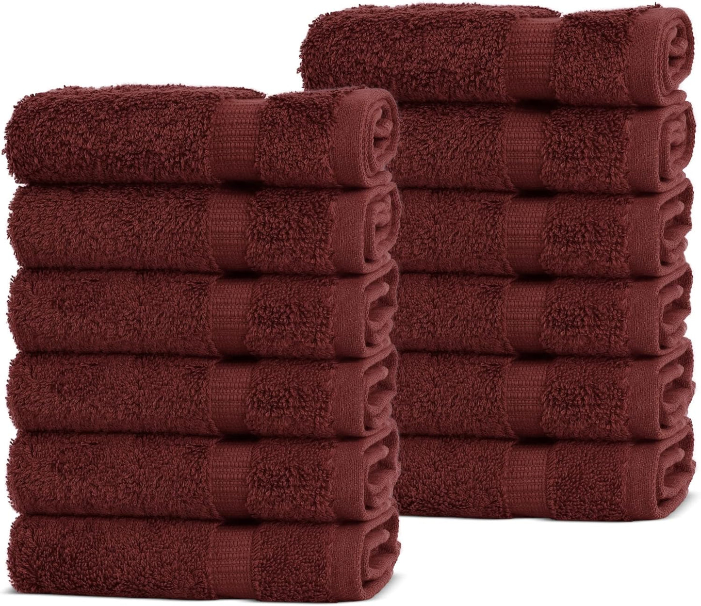 Chakir Turkish Linens | Hotel & Spa Quality 100% Cotton Premium Turkish Towels | Soft & Absorbent (4-Piece Bath Towels, Dark Gray)