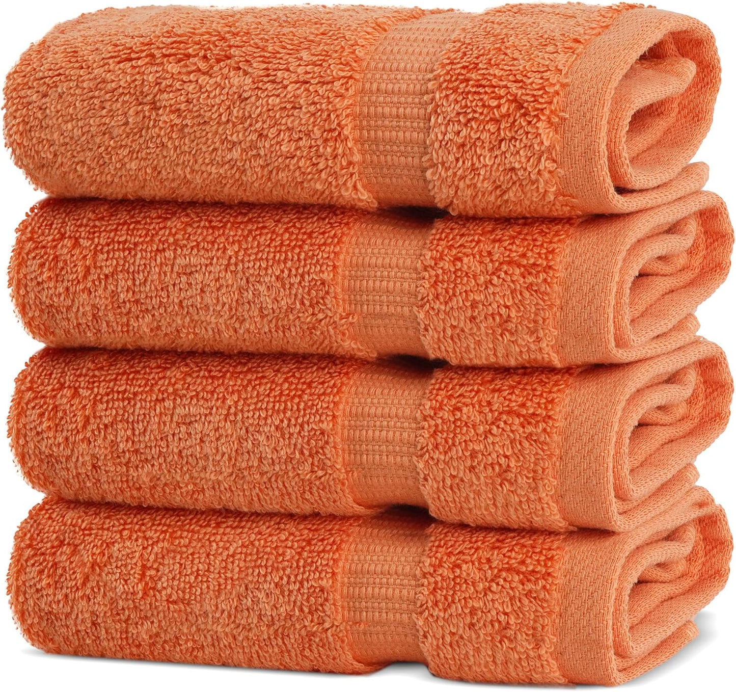 Chakir Turkish Linens | Hotel & Spa Quality 100% Cotton Premium Turkish Towels | Soft & Absorbent (4-Piece Bath Towels, Dark Gray)